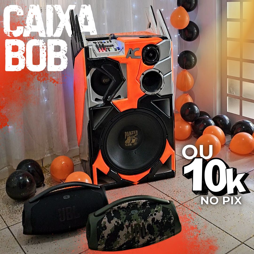 AÇÃO CAIXA BOB COMPLETA 😱🔊