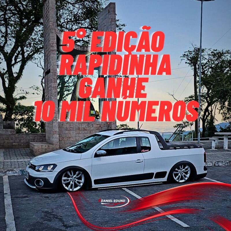 5° EDIÇÃO - RAPIDINHA DE 100 NÚMEROS APENAS