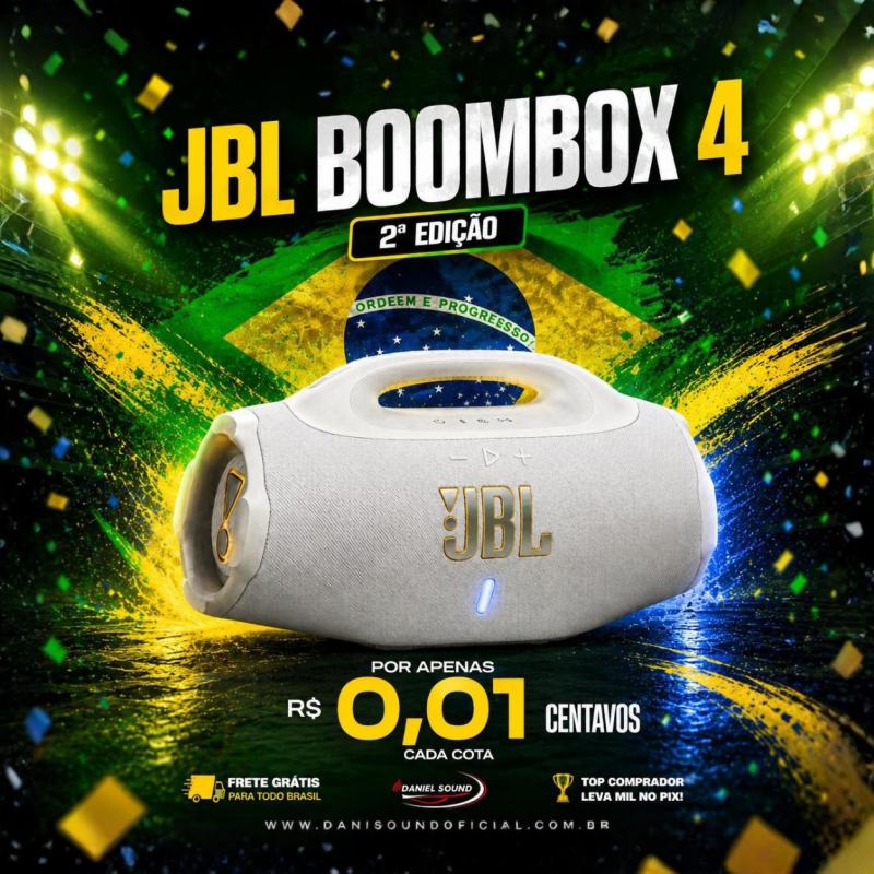 RAPIDINHA JBL BOOMBOX 4 BRANCA #2